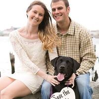 Engagement Pics with Dog!