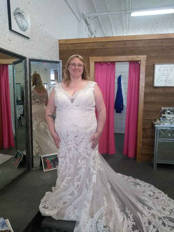 So Im plus size !!! wedding dress shopping ! - 1