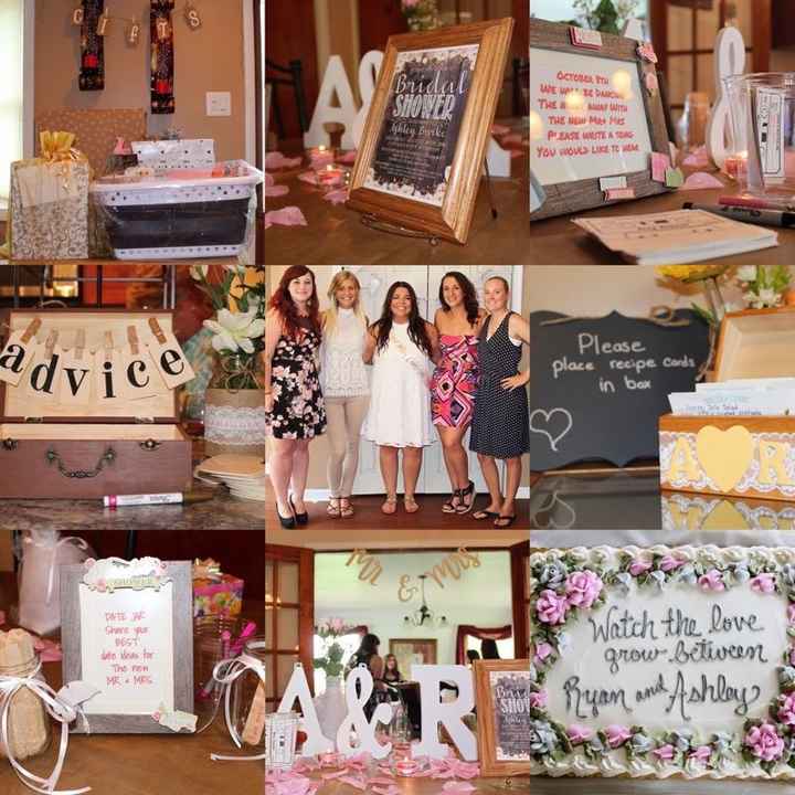 Surprise bridal shower success! I am such a happy bride to be :)
