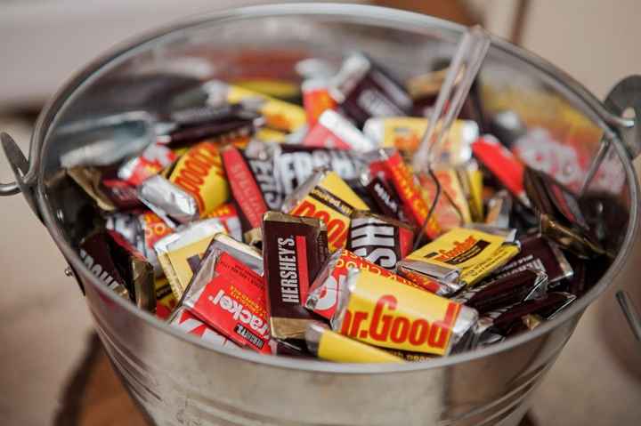 My DIY Wedding Candy Buffet