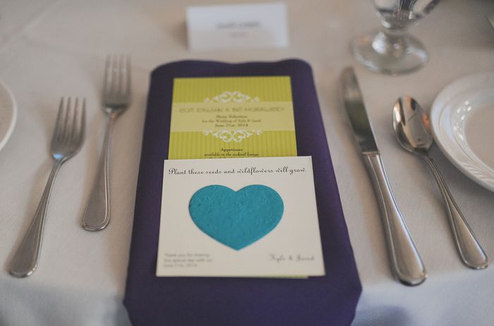 Wedding favor show off