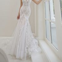 Wedding dress for sale. Has not been worn or altered - 1