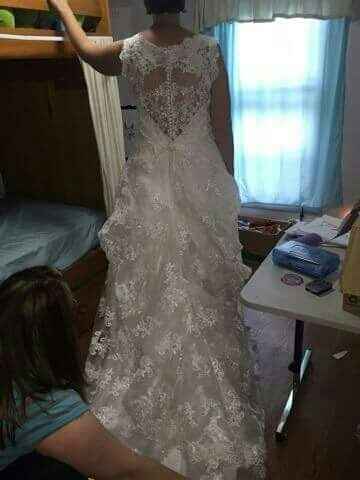 85 days left and the dress came today