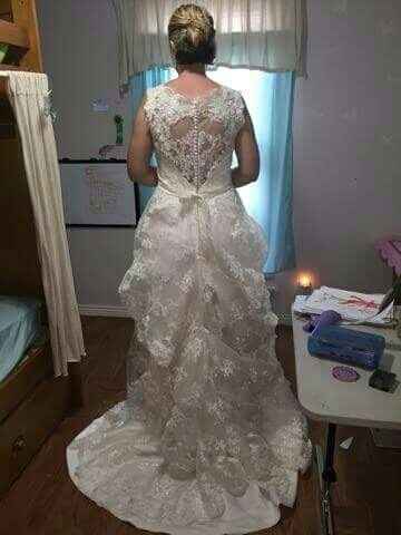 85 days left and the dress came today