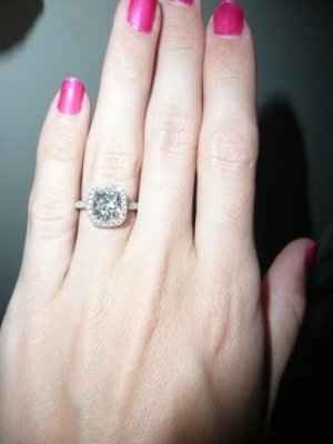did you pick out your own engagement ring? (post pics)