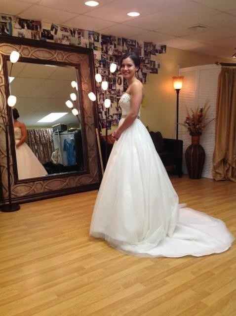 I rang the Bell and Said yes to the dress!! Lets see some of your dresses!!