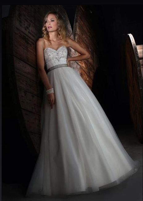 Show me you in your dress versus the model!