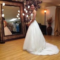 I rang the Bell and Said yes to the dress!! Lets see some of your dresses!!