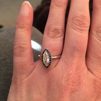 Lets see those beautiful engagement rings