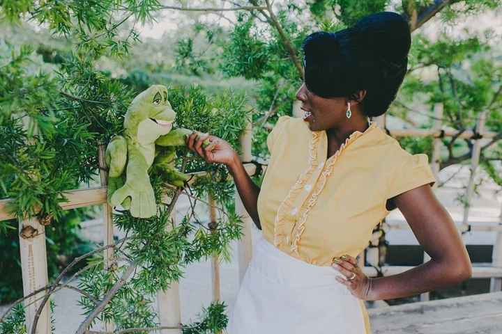 The frog tells her she will gain all of the riches he was promised. Against better judgement, the gi