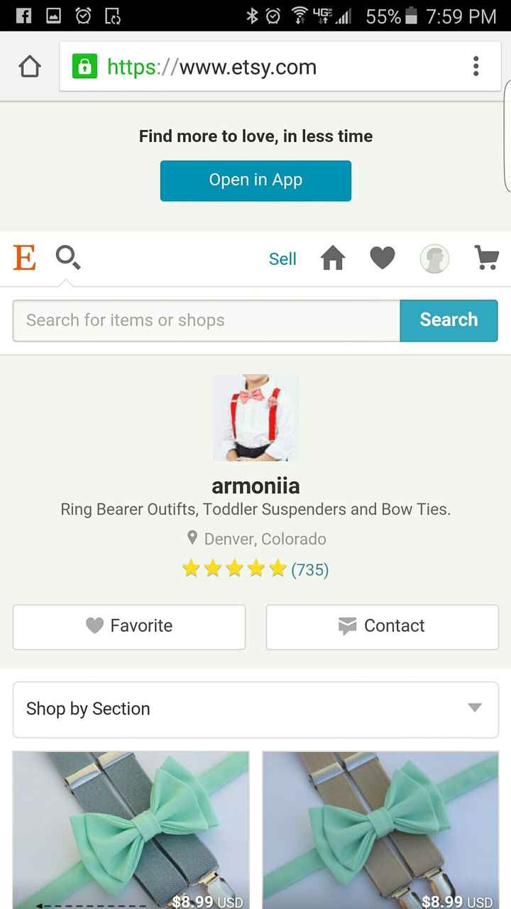 Good place to buy suspenders and bow ties?