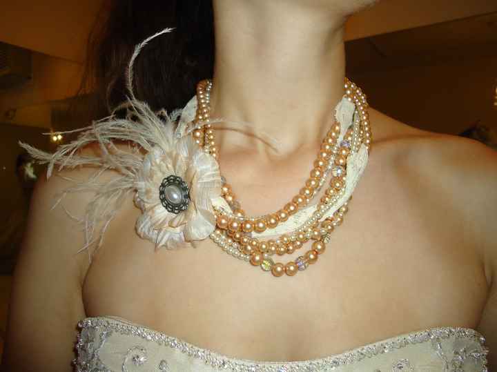 Are you wearing/did you wear a necklace?