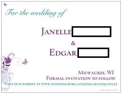 SAVE THE DATE (PICS) show me yours