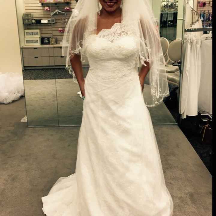 I said yes to the dress!