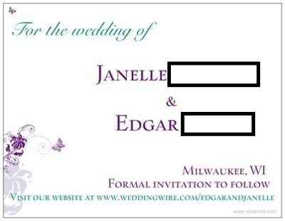 SAVE THE DATE (PICS) show me yours
