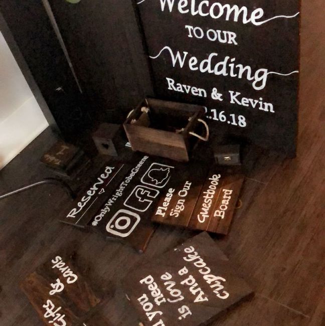 Wood signs - 2