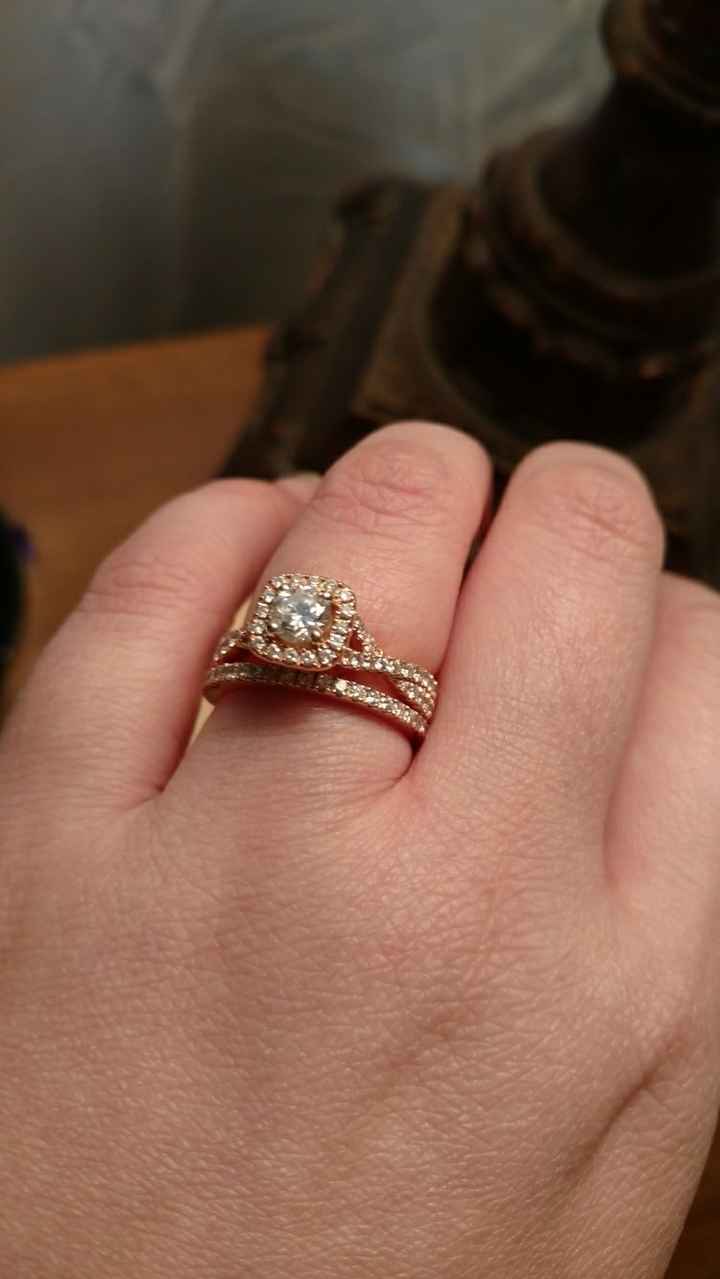 Halo rings without matching wedding band