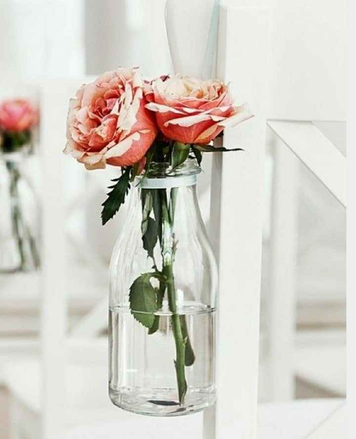 Reuse ceremony chair flowers for reception?