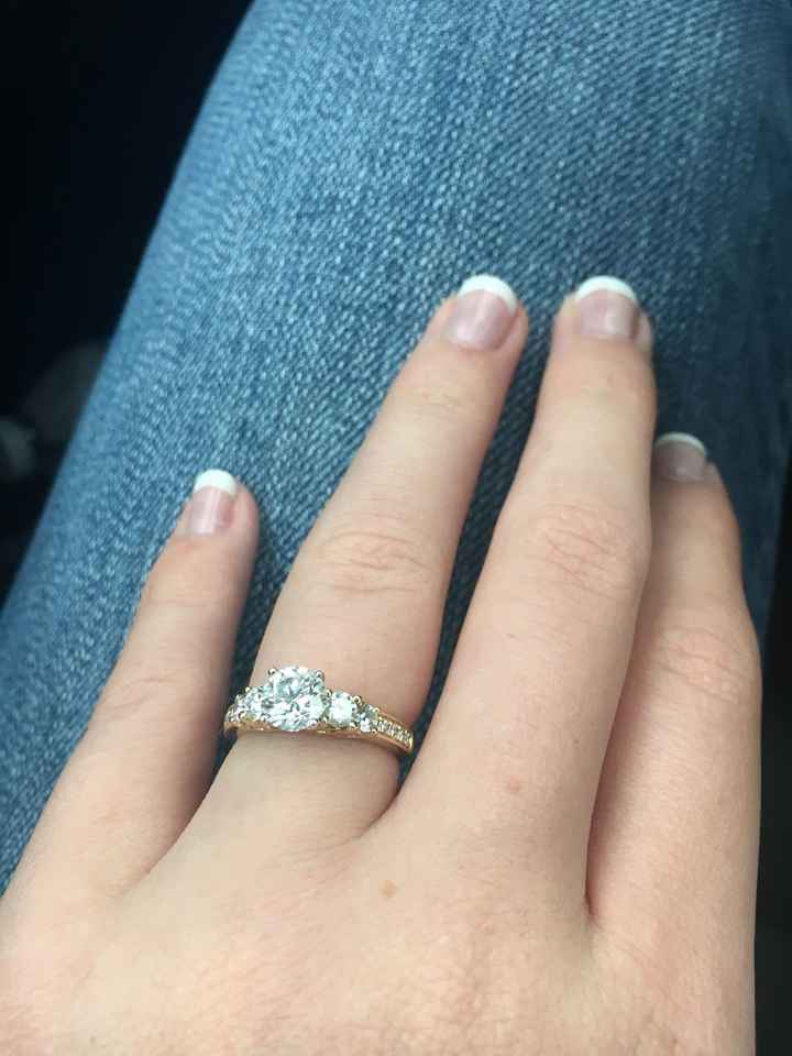 Let's see those rings