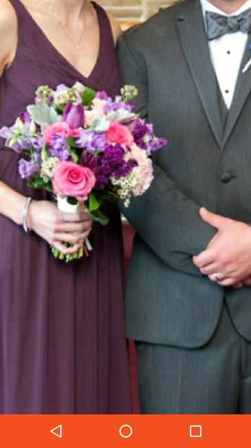 Bridesmaid dresses.
