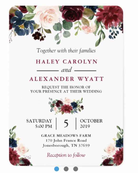 wedding invitations on a tight budget - 1
