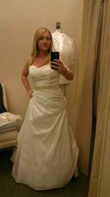 My wedding dress!!