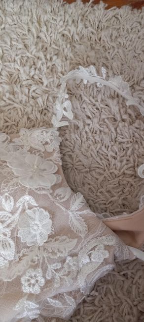 Replace slip under lace? 1
