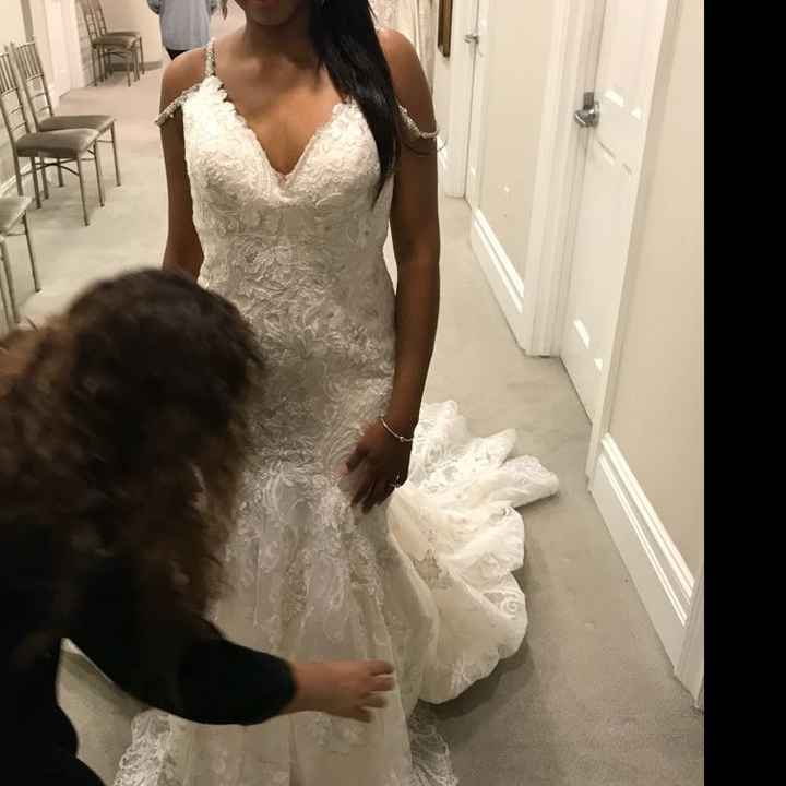 i didn't cry when i found my dress! - 1