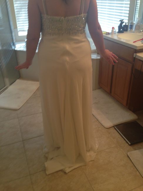Bought my dress at DB from another store and HATE IT!