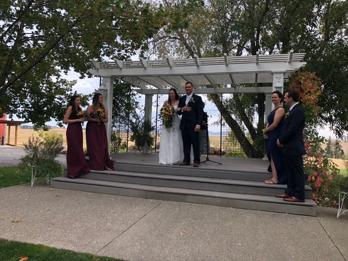 I'm finally a Mrs! 9.29.18 non-pro Bam! - 5