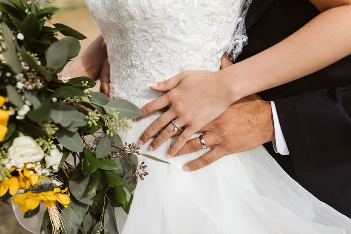 Rings and Dress Shot