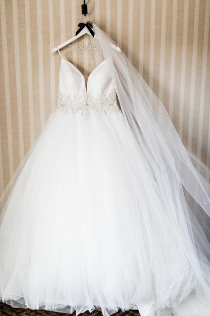 My dress hanging up 