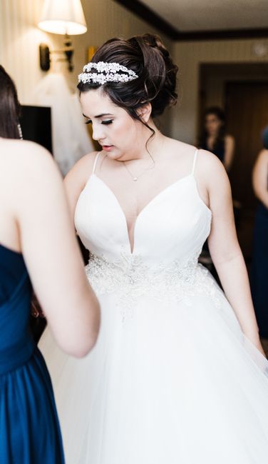 Getting the accessories on 