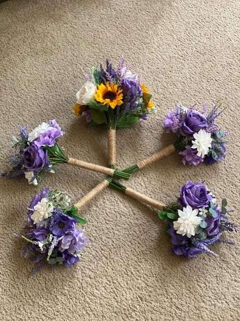 diy bridesmaid bouquets - 1