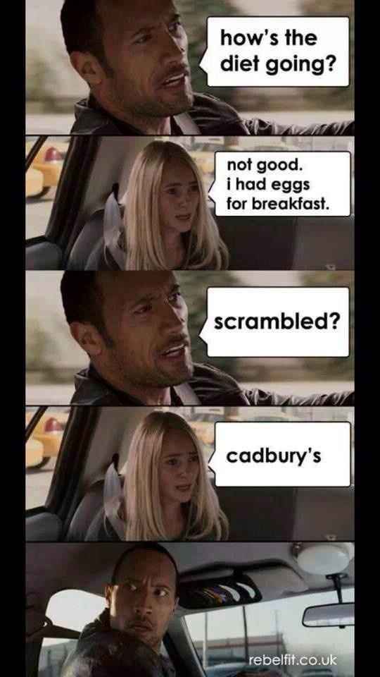 KWR - WHY is it sooo flipping hard to resist baked goods?! :(