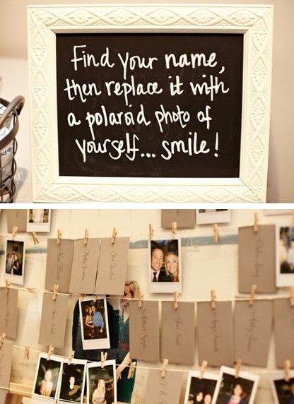 Escort Card Table/Seating Chart