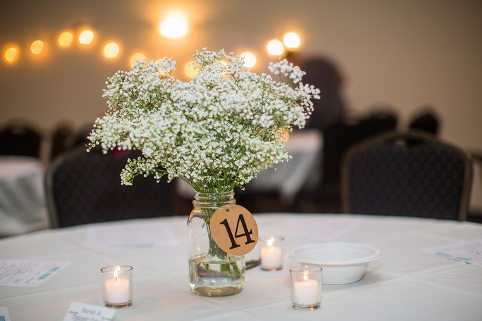 Are my center pieces too simple and boring??