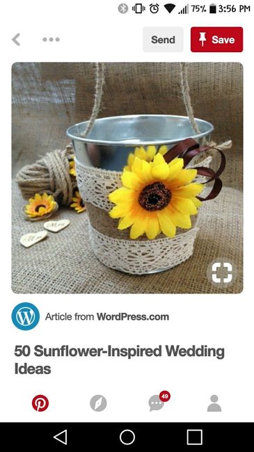 Show me your flower girl baskets! - 1