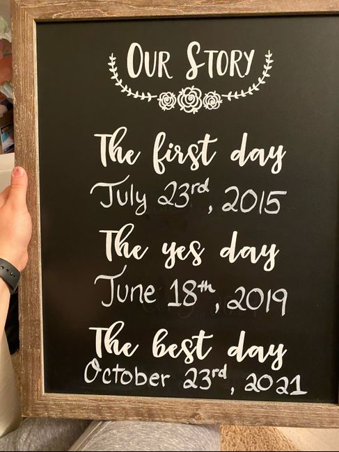 October 23rd - One month left!! 3