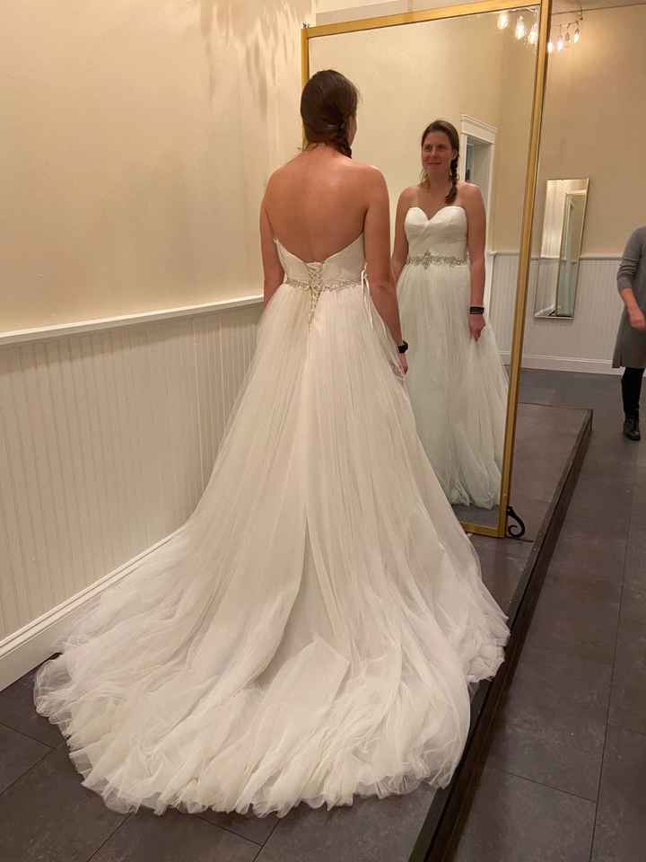 What type of veil will look good with my dress? - 2