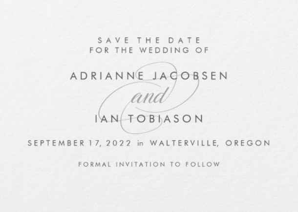 Save-The-Dates: Photo or No Photo? - 2