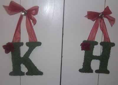 DIY Moss Letters
