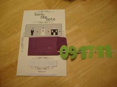 Can I see your Save the dates?