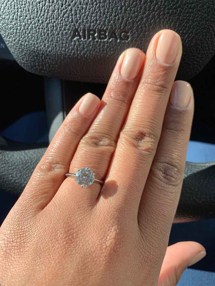 2021 Brides!! lets show off our ring !! 💍💍💍👰 - 1