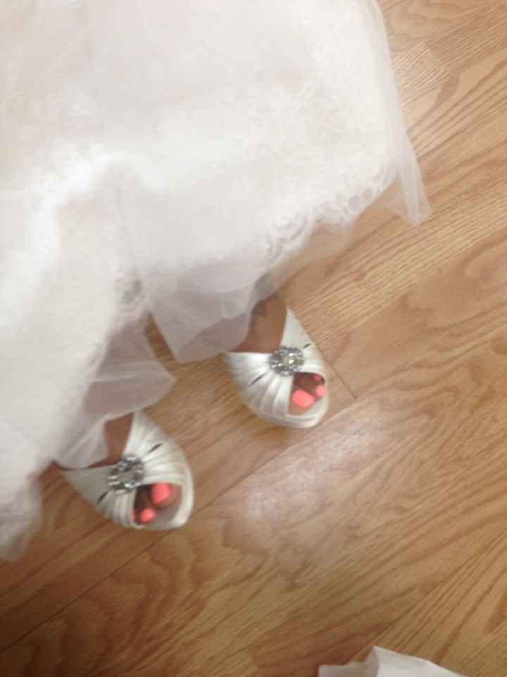 Let me see your wedding shoes!