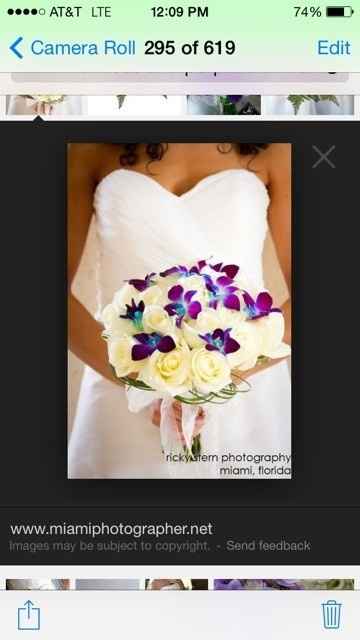 Can I see a pic of your bouquet?