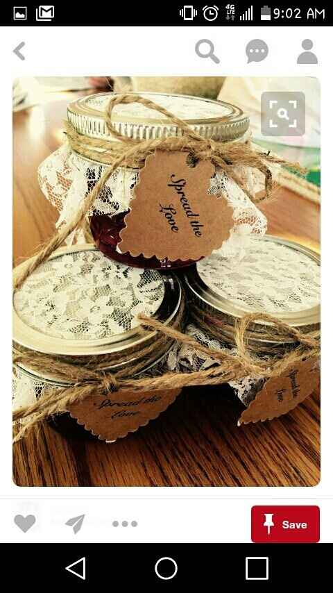 Mini Mason Jars for Wedding Favors