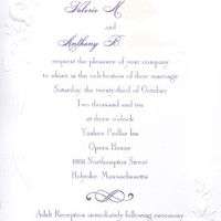 Invitations are finally done.