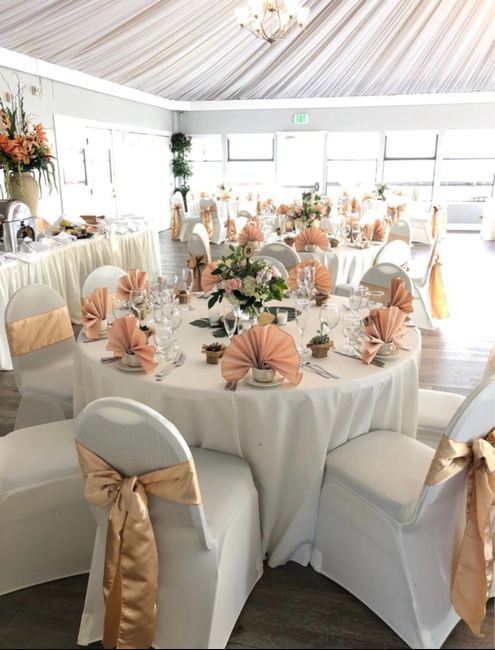 Which do you prefer - Chair covers/sashes or Chiavari Chairs? 1