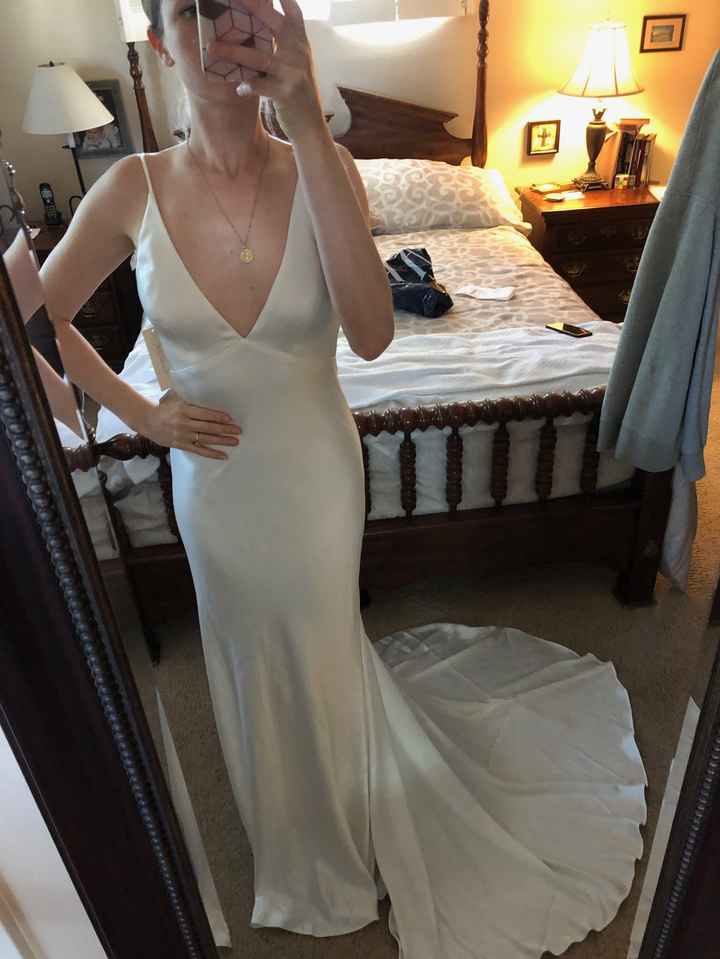Slip Wedding Dresses